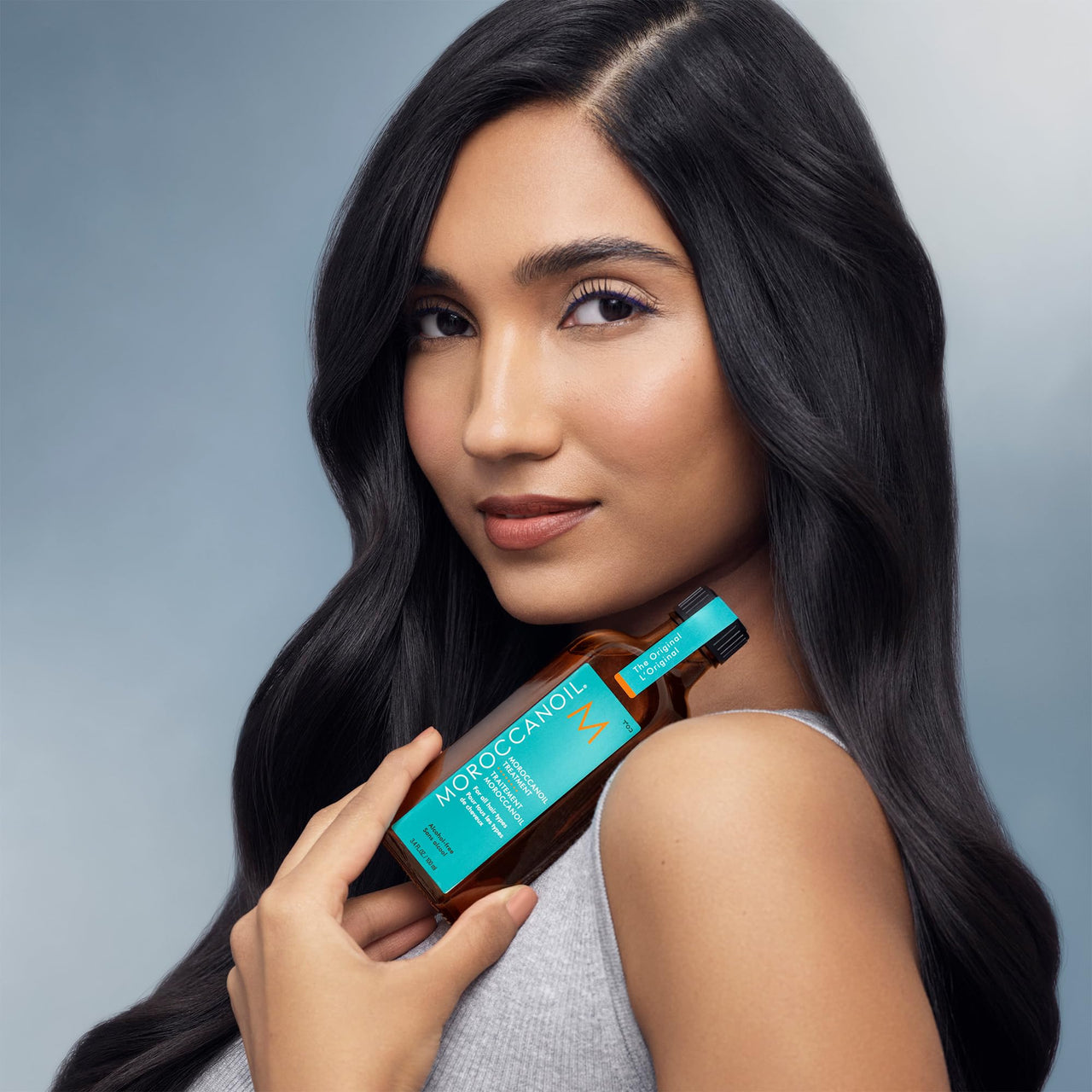 Moroccanoil Hair Treatment Oil Bottle With Green Box, 100ml