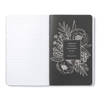 Compendium Softcover Journal - My heart gives thanks… – A Write Now Journal with 128 Lined Pages, 5″W x 8″H My heart gives thanks…