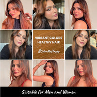 2.Oh! Italian- Caramel Brown Hair Color For Women & Men | Ammonia-Free DIY Semi Permanent Hair Color | Enriched with Argan Oil | Lasts upto 4-5 Washes | Pack of 2