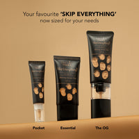 LoveChild Masaba Skip Everything 4-in-1 Blurring Serum Skin Tint, Primer, Moisturizer, Sunscreen & Foundation in One, Seamless Coverage With SPF 20, Lonely Lioness (Natural Buff) 30ml