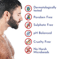 Mannlich De-Tan & Detox Body Wash (300 ml) | 2% Kojic Acid Body Wash for Pigmentation, Tan Removal, Deep Cleansing & Brightening with Multivitamin - Helps Improve Skin Appearance, Hydrates & Nourishes, Suitable for All Skin Types - Paraben & SLS Free