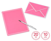 American Greetings Pastel Stationery Sheets and Colored Envelopes (80-Count) pastel purple, goldenrod, aqua, pink