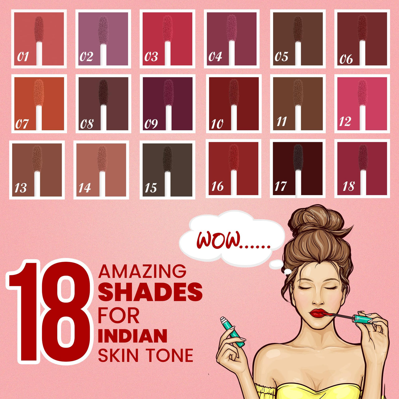 Shryoan Butter Luxe Satin Matte Liquid Lipstick | Ultra Pigmented, Long-Lasting, Non-Transfer Formula, Smooth Lip Color, Weightless Finish, Silky Matte Finish (6ml) (Shade 04, Shade 04)