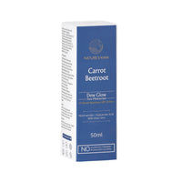 Nature's Kinn Carrot & Beetroot Dew Glow Face Moisturizer | SPF 35 PA+++ | Hydrating & Brightening | Niacinamide & Hyaluronic Acid | Anti-Pollution & UV Protection | No Parabens, Sulphates & Alcohol | 50ml