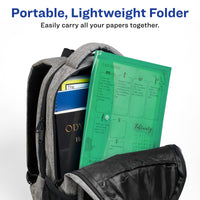 Avery Document Holder Envelope, Holds 450 Letter/A4-Size Sheets, 4-Color 4-Pack (73556) Assorted