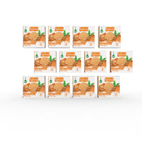 Raissa Haldi Chandan Glow Soap, 85g (Pack of 12) | Turmeric & Sandalwood | Brightens & Soothes Skin | Alcohol-Free Fragrance |No Harsh Chemicals