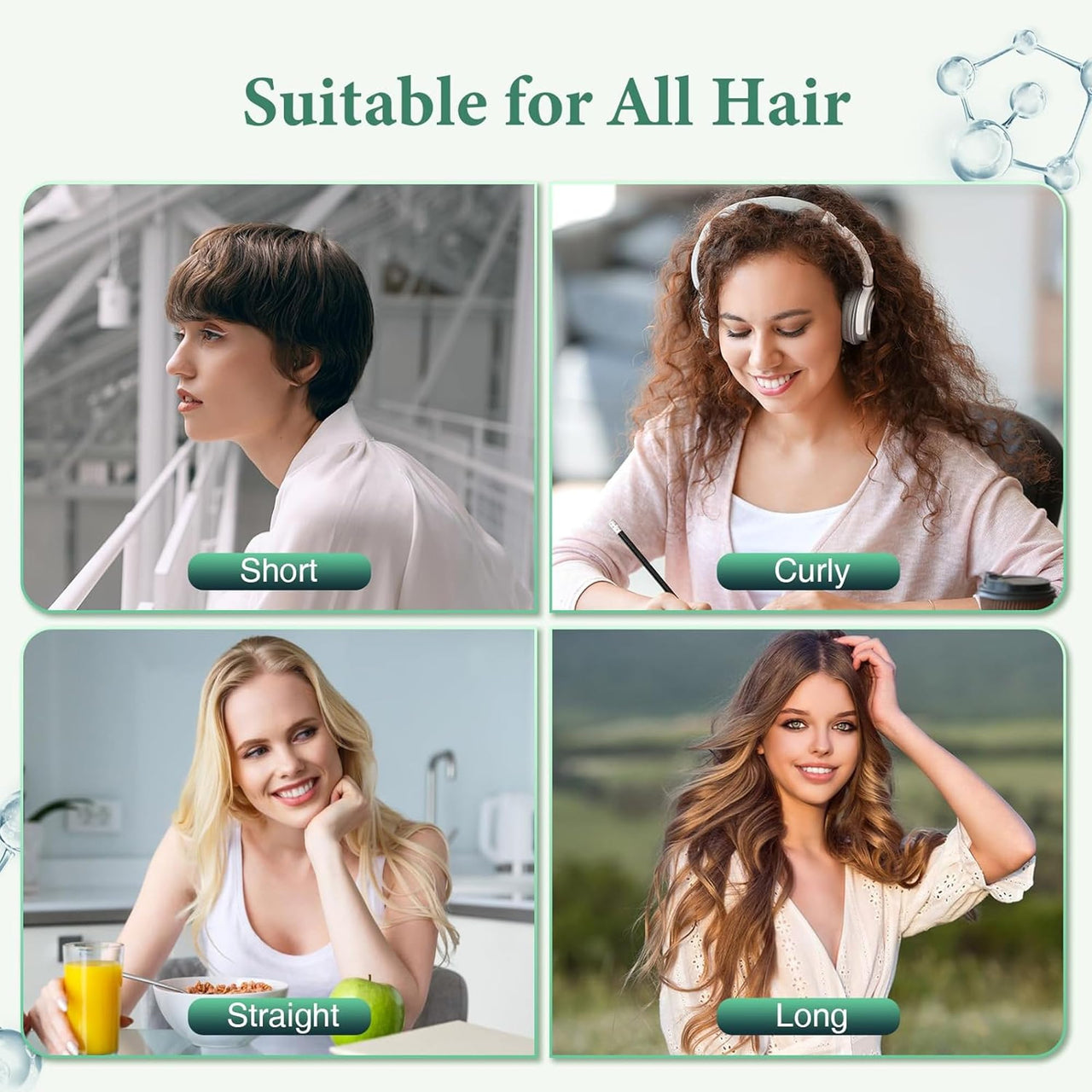 TryOnes Professional Hair Serum for Frizzy Hair||Serum for Women & Men||All Hair Types for Frizz-free, Smooth & Glossy Hair||Batana Hair Oil Serum_30ML