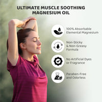 Rey Naturals Magnesium Oil Spray For Feet|Magnesium Oil For Full Body Relax & Joint Care|Massage Oil For Pain Relief|Magnesium Oil For Feet, Better Sleep, Cramp Relief| Pain Relief Oils 100ml (2)