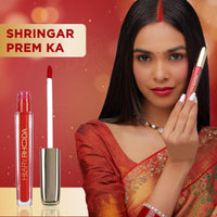 Hilary Rhoda Ever Mine Liquid Sindoor | Long Lasting | Smudge-Proof & Sweat-Resistant | Crease-Free Sindoor | Quick Drying Formula | Highly-Pigmented | 4ml (My Red)