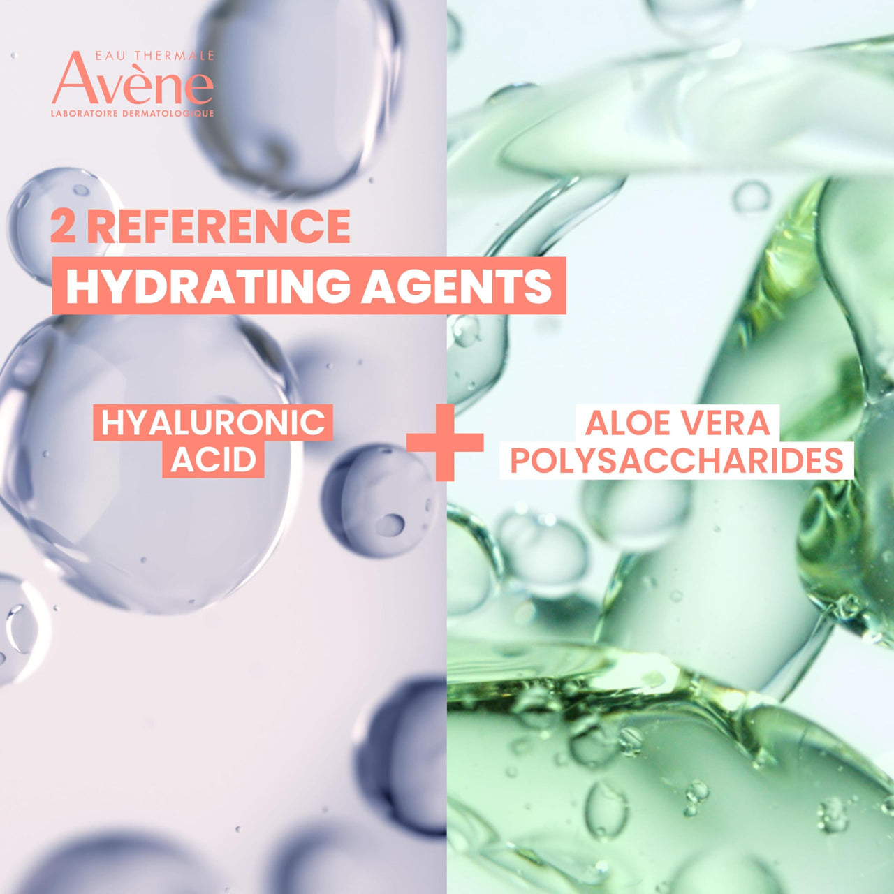 Avene Hydrance Aqua Hydrating Cream In gel 50ml | Intensely moisturise and durably replenish the skin with water on a daily basis | 24 hour hydration A creamy gel-cream