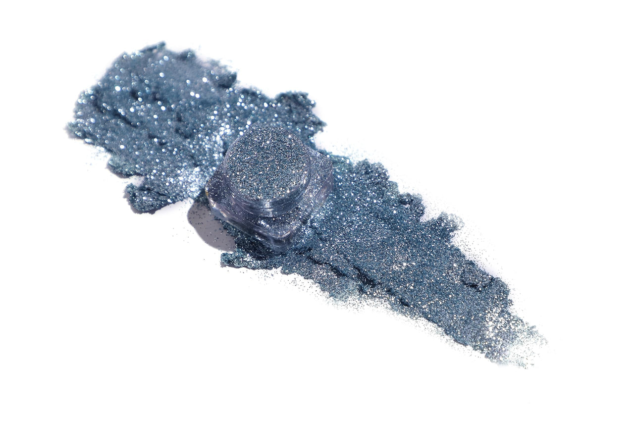 TS COSMETICS Pro Glitter Eyeshadow Palette – Sea Peril | Pressed Glitter, Shimmer & Matte Finishes | Highly Pigmented, Long-Lasting Eye Makeup