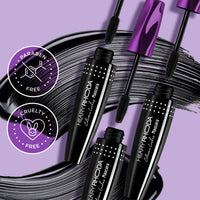 Hilary Rhoda Extreme Lashes Mascara | Volumizing & Lengthening Mascara | Waterproof & Long Lasting |Clump-free Formula | Smudge-Proof & Non-sticky Mascara | 12ml