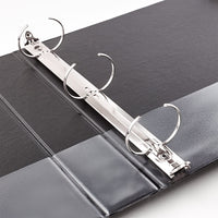 Avery Economy Binders with Round Rings & Label Holder - Black, 1