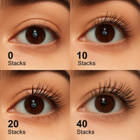IRIS - Volumizing Mascara (12 Hrs Hold) | Lash Growth Formula - Dermatologically & Ophthamologically Tested | Smudgeproof and LightWeight | Black 12 ml