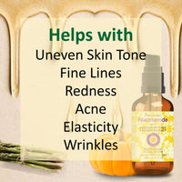 Deve Herbes Plant Based Niacinamide Face Serum with Avocado & Peanut Extract for Personal Care 30ml with Free Pure Vitamin E Oil 10ml