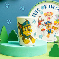 Zak Designs PAW Patrol Kids Dinnerware Set 3 Pieces, Durable and Sustainable Melamine Bamboo Plate, Bowl, and Tumbler are Perfect For Dinner Time With Family (Chase, Marshall, Skye & Friends) 8