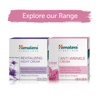 Himalaya Anti-Wrinkle Cream For Men/Women With Aloevera & Grapes | Reduce Wrinkles, Fine Lines & Age Spots | Clinically Tested Aha-Rich Formula | No Alcohol-No Parabens | For Normal To Dry Skin| 50G