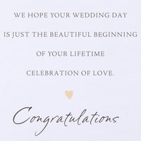 American Greetings Wedding Card (Beautiful Beginning) Beautiful Beginning