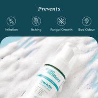 Man Matters Intimate Wash 120ml for Men- Anti Bacterial, Anti Itch, Anti Odour | Better Private Parts Hygiene| pH Balanced Intimate Hygiene Wash with Aloe Vera, Tea Tree | Pack of 2