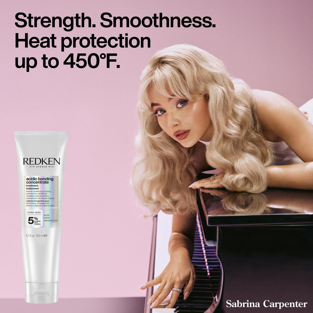 Redken Acidic Bonding Concentrate Leave In Conditioner With Citric Acid, 150 ml | Professional Bond Repair Treatment & Heat Protectant For Dry, Damaged, Coloured and Frizzy Hair | For Men & Women