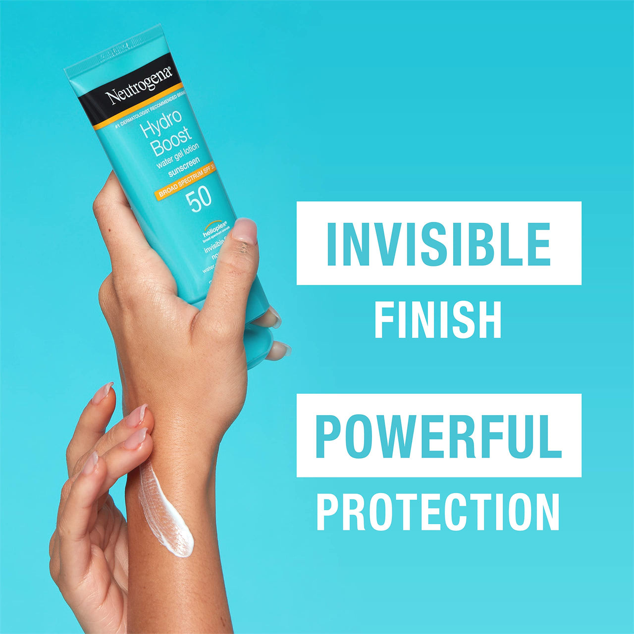 Neutrogena Hydro Boost Water Gel Non-Greasy Moisturizing Sunscreen For All Skin Types Lotion With Broad Spectrum Spf 50, Water-Resistant, 3 Fl Oz, Pack Of 1
