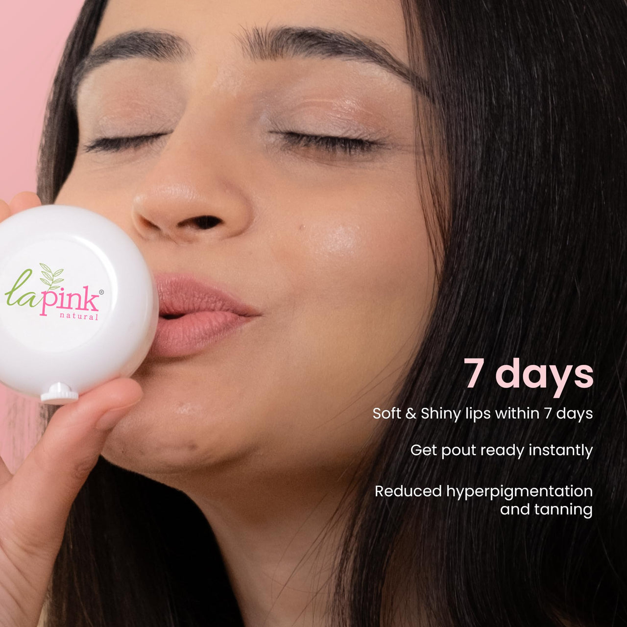La Pink Vanilla Tinted Lip Balm | With Shea & Kokum Butter | Deep Nourishment & Hydration | Soft & Smooth Lips | 100% Microplastic-Free | 15g