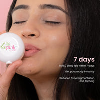 La Pink Vanilla Tinted Lip Balm | With Shea & Kokum Butter | Deep Nourishment & Hydration | Soft & Smooth Lips | 100% Microplastic-Free | 15g