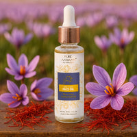 Pure Aatman Kumkumadi Saffron Face Oil with Blue Lotus | Ayurvedic Night Repair Oil for Super Glowing Skin
