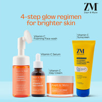 ZM Vitamin C UV Expert Hydrating Gel Sunscreen SPF 50 PA +++ For Bright & Glowing Skin | Non-Greasy, Quick-Absorbing | UVA UVB Sun Protection | Sunscreen For Women & Men - (Pack of 2) (50gm x 2)