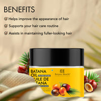 Botanic Hearth Batana Oil - Butter 100 ml - Deeply Nourishing & Revitalizing Hair & Skin Care