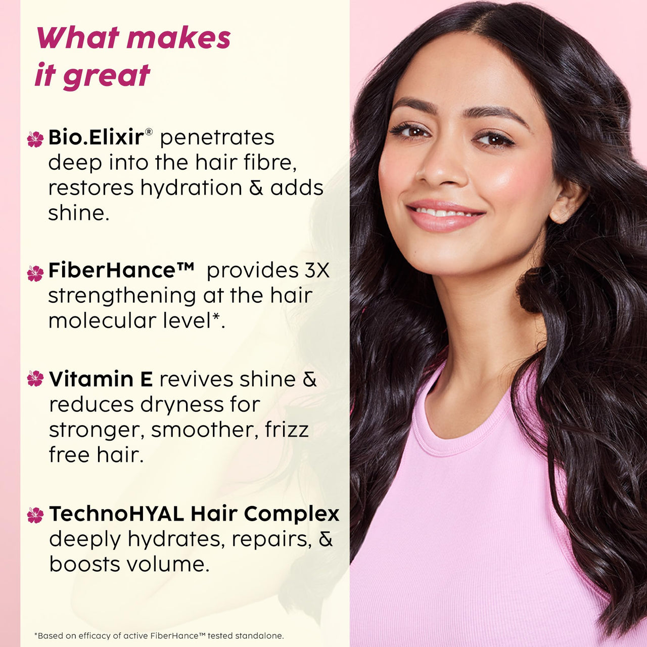 PLIX - THE PLANT FIX Hibiscus Bond Repair Advanced Oil, Shampoo & Conditioner | Repairs Damaged Hair Due To Heat Styling | Restores Strength, Reduces Frizz & Split-Ends