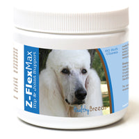 Healthy Breeds Poodle Z-Flex Max Hip and Joint Soft Chews 50 Count 50 Ct Poodle, White