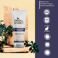 Herbs & Hills Glutathione Facewash for Skin Whitening | Face wash for Oily, Glowing, Brightening | Bright Even Skin Tone Face Wash | Face Wash for Men & Women | Organic & Natural Facewash