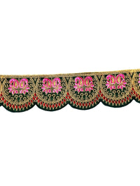 CARTZEYE Embroidery Heavy Work Trim Lace Border for Saree, Kurti, Dresses, Bandhani, Lehenga, Decorative Ribbon