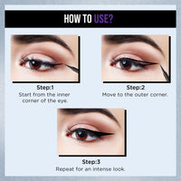 Hilary Rhoda Eye Callin' Liquid Eyeliner | Long Lasting Liquid Eyeliner | Matte & Glossy Finish | Waterproof Formula | 12-Hour Stay | Glides on Flawlessly | 3ml (Matte | Shade 01)