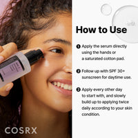 COSRX AHA 7 Whitehead Power Liquid, 3.38 fl.oz / 100ml, Whitehead Remover, Glycolic Acid 7%, AHA Exfoliant, Pore Minimizer, Korean Skin Care, Animal Testing Free, Paraben Free