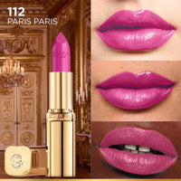 L’Oréal Paris Color Riche Satin Lipstick- 112 Paris Paris, 4.3 gm