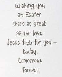 American Greetings Religious Easter Cards with Envelopes, He Has Risen (6-Count) The Love Jesus Feels for You