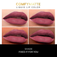 FACESCANADA Ultimepro Hd Deep Black One Stroke Kajal 1.4G, Comfy Matte Liquid Lipstick - Fixed It For You 11, 3 Ml