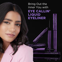Hilary Rhoda Eye Callin' Liquid Eyeliner | Long Lasting Liquid Eyeliner | Matte & Glossy Finish | Waterproof Formula | 12-Hour Stay | Glides on Flawlessly | 3ml (Shiny | Shade 02)