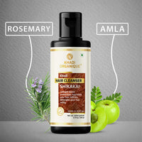 Khadi Organique Shikakai Shampoo/Cleanser Pack Of 2, (420 ML)