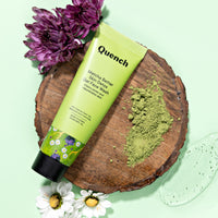 QUENCH BOTANICS Skin Detox Gel Face Wash with Matcha Green Tea Anti-Oxidants | Korean Face Wash for Oily & Acne-Prone Skin, Reduces | Made in Korea (25Ml)