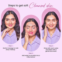 Parul Garg Beauty Cleansing Balm – Gentle Hydrating Makeup Remover | Dissolves Waterproof Makeup, Nourishes & Refreshes Skin | Non-Greasy, Lightweight, All Skin Types