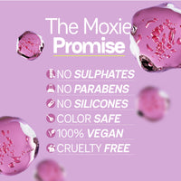 Moxie Beauty Hyaluronic Acid Repairing Shampoo | 120ml | Deep Hydration & Damage Repair | Sulfate-Free, Frizz-Control Shampoo | For All Hair Types