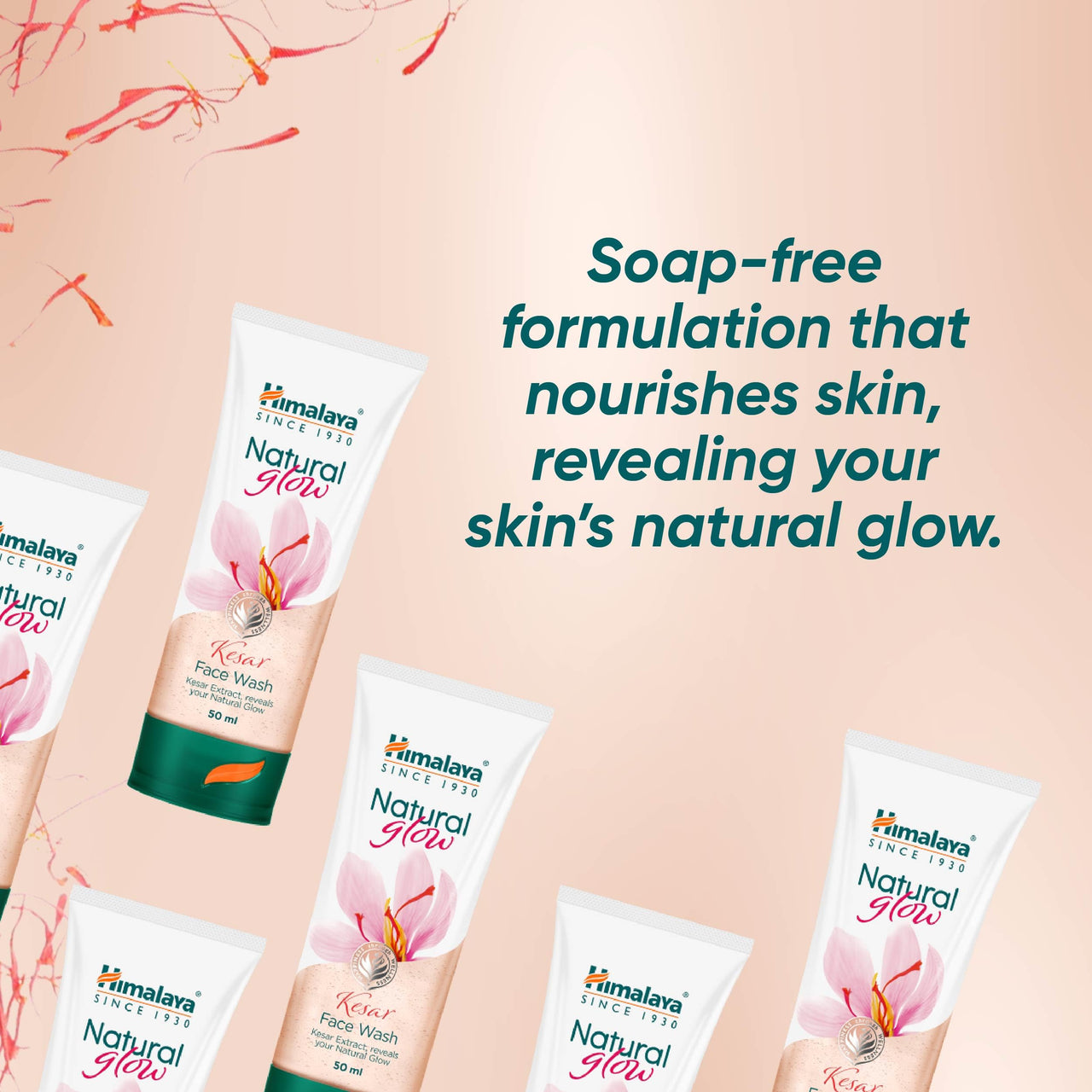 Himalaya Herbals Fairness Kesar Face Wash, 50ml