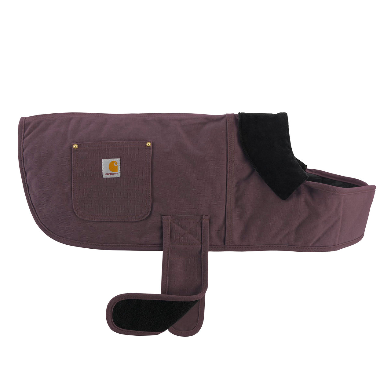 Carhartt Firm Duck Insulated Dog Chore Coat, Deep Wine, Large
