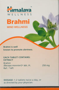 Himalaya Wellness Pure Herbs Ashvagandha General Wellness - 60 Tablets & Himalaya Wellness Pure Herbs Brahmi Mind Wellness - 60 Tablet