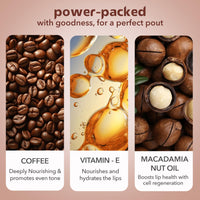 Lotus Herbals Café Mocha Lip Balm with SPF 15 for Dry and Chapped Lips, Moisturises, Softens, and Repairs Skin, Glossy Finish, With Vitamin E, Brown Tint, (Brown,10g)