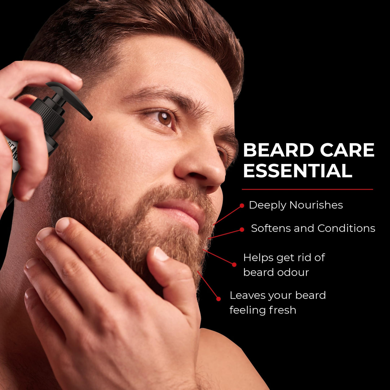 Beardo Godfather Beard Pro Combo |Godfather Beard Oil 30ml, Godfather Beard Wash 100ml, Beard Activator 0.5mm derma roller | Gift for men