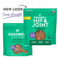 DOGSWELL 100% Grilled Meat Dog Treats, Made in The USA with Glucosamine, Chondroitin & New Zealand Green Mussel for Healthy Hips, 20 oz Duck 1.25 Pound (Pack of 1)